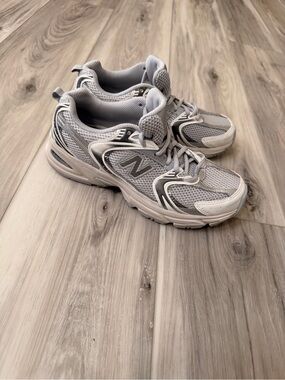 New Balance 530 MR530ASG Gray Silver Mesh Running Sneakers Women’s 7.5